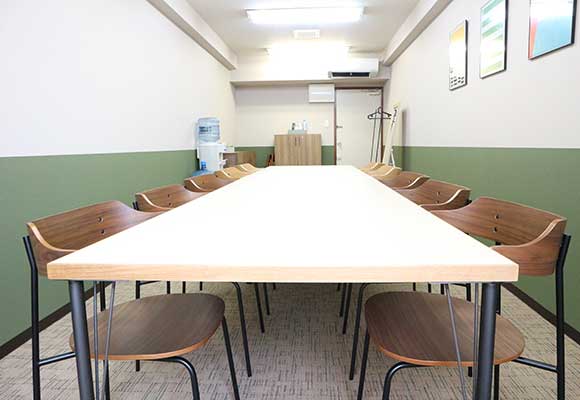 広島バーチャルオフィス_ワンストップビジネスセンター広島の会議室