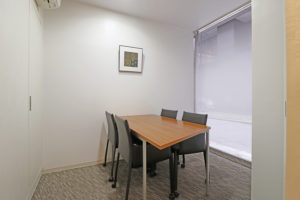中央区のバーチャルオフィス_日本橋茅場町ビジネスセンターの会議室