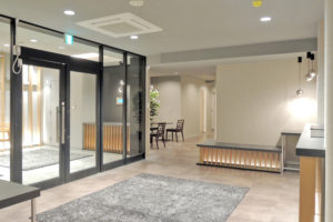 THE BASE 麹町_受付エントランス