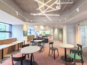 billageOSAKA朝日プラザ梅田ビルのオープンスペース_全体の雰囲気