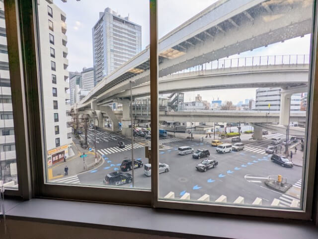 フロンティア新宿タワーオフィス_3名個室(窓あり)_眺望