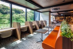 ビジネスエアポート九段下　打ち合わせエリア