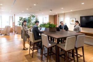 エキスパートオフィス新橋　ラウンジ