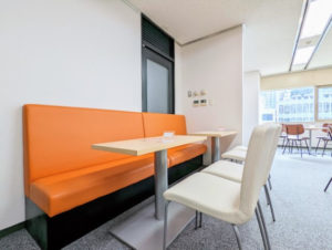 銀座アントレサロン　NREG銀座ビル　オープンラウンジ