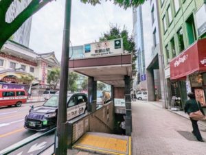 銀座アントレサロン　NREG銀座ビルは東銀座駅から徒歩2分