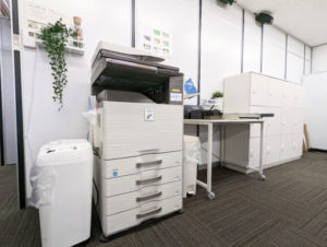 横浜ビジネスポート シェアオフィス 複合機・シュレッダー