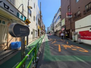 MID POINT市ヶ谷　市ヶ谷駅からの交通アクセス　東郷通り