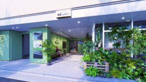 BIZcomfort熊本城前　エントランス