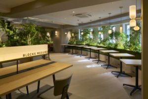 BLOCKS MEGURO　ブロックス目黒　 ソロラウンジ　SOLO LOUNGE　オープンスペース