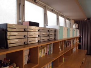 co-ba ikebukuro　コワーキングスペース　棚