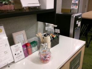 クロスオフィス新宿　ドリンクコーナー