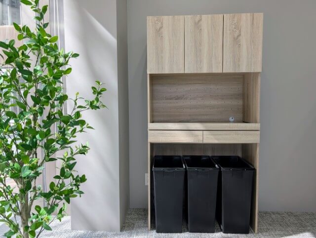 エキスパートオフィス霞が関 22名 セットアップ区画 収納