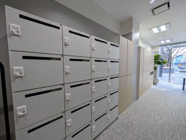 エキスパートオフィス霞が関 22名 セットアップ区画 収納