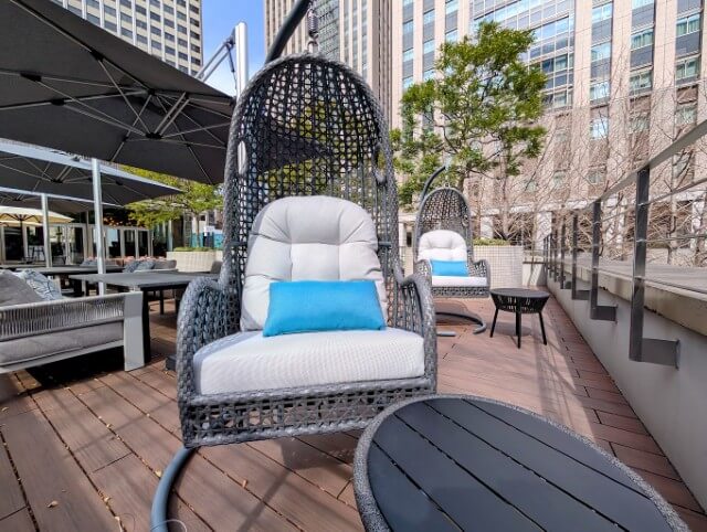 エキスパートオフィス霞が関 屋外テラス