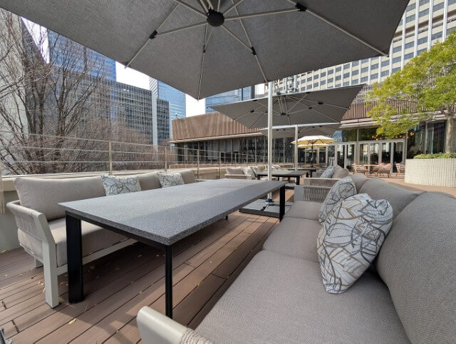 エキスパートオフィス霞が関 屋外テラス