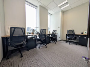 エキスパートオフィス名古屋プライムセントラルタワー　4名用個室レンタルオフィス　