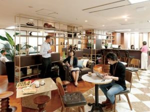 SERVCORP福岡天神フコク生命ビルワークスペース