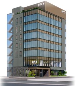 H¹O博多駅前 外観