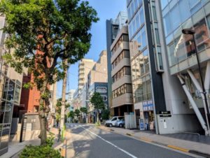 千代田区麹町の街並み