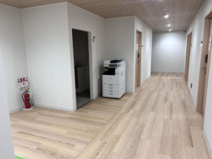 ニューガイアオフィス大分駅前店　共用廊下・複合機