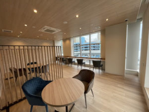 ニューガイアオフィス大分駅前店　フリーラウンジ