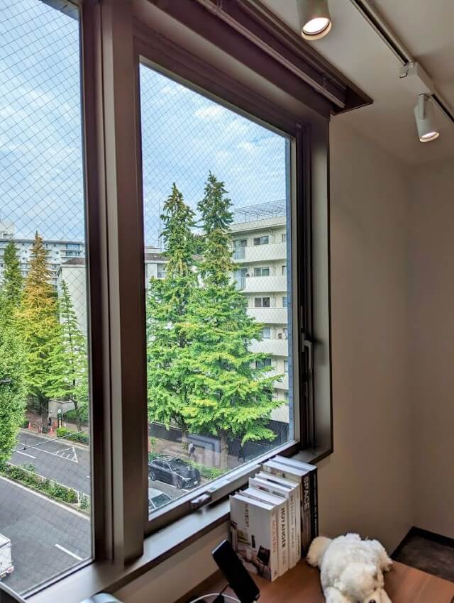 日総第27ビル(白金)　 5名用個室 レンタルオフィス 窓からの眺望