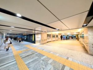 OTEMACHI ONE TOWER 大手町ワンタワー　大手町駅C4出口　地下鉄直通通路