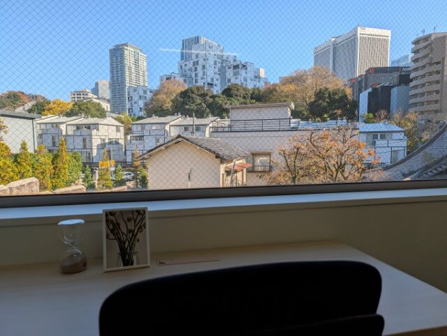 リージャス六本木三河台スクエア レンタルオフィス(個室からの眺望)