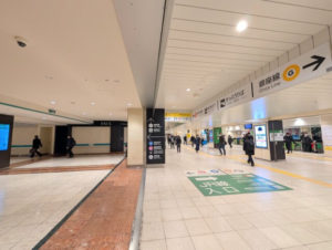 ワークスタイリング汐留シティセンター　交通アクセス　新橋駅