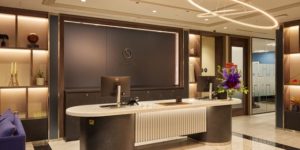 シグネチャー福岡大名ガーデンシティ 受付