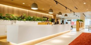 SPACES品川　受付