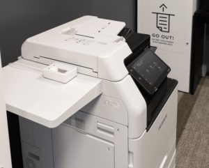 ワークスタイリング　全体共通　複合機・溶解処理ボックス