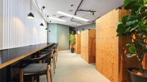 ワークスタイリング柏　コワーキングスペース　オープンスペース