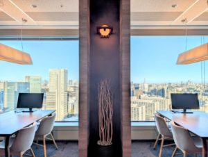 ワークスタイリング霞が関ビルディング　オープンスペースの雰囲気