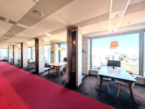 ワークスタイリング霞が関ビルディング オープンスペース・打ち合わせ向き