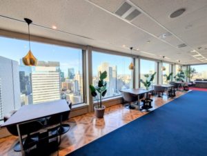 ワークスタイリング霞が関ビルディング　オープンスペース・打ち合わせ向き