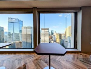 ワークスタイリング霞が関ビルディング オープンスペース リラックス・インプット向き