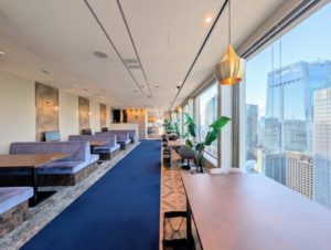 ワークスタイリング霞が関ビルディング　オープンスペースの雰囲気