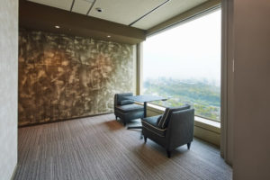 ワークスタイリング霞が関ビルディング　flexレンタルオフィス　専用ラウンジ