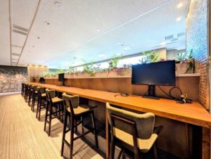 ワークスタイリング霞が関ビルディング flexレンタルオフィス 専用ラウンジ