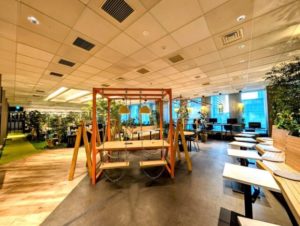 ワークスタイリング日本橋三井タワー　オープンスペース（PARK）