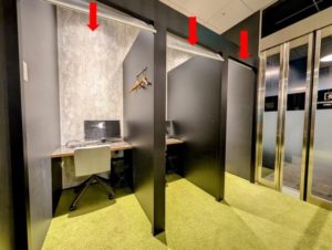 ワークスタイリング日本橋三井タワー セミオープンワークスペース(PARK)ソロワーク向き