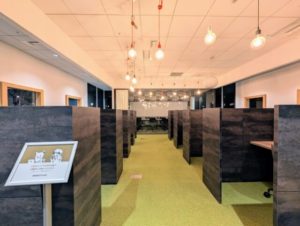 ワークスタイリング大手町　オープンスペース（半個室）