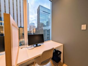 ワークスタイリング大手町　オープンスペース（半個室）