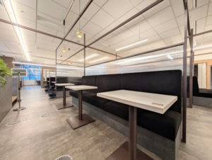 ワークスタイリング品川　オープンスペース　ソロワーク向きコワーキングスペース的に使える