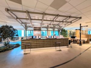 ワークスタイリング汐留シティセンター　受付