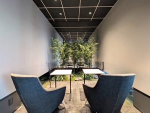 ワークスタイリング東京ミッドタウン日比谷　オープンスペース　リラックス＆インプット