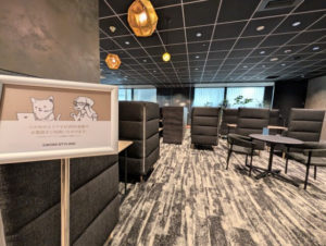 ワークスタイリング東京ミッドタウン日比谷　オープンスペース　ソロワーク向き（半個室）