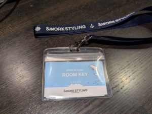 ワークスタイリング東京ミッドタウン日比谷 1人用個室シェアオフィス ルームキー