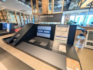 ワークスタイリング東京ミッドタウン(六本木)　チェックイン機